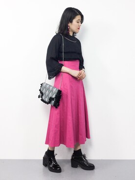 ハマアイさん（レディース・161cm）の春コーディネート