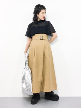 ハマアイさん（レディース・161cm）の春コーディネート