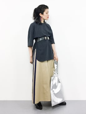 ハマアイさん（レディース・161cm）の春コーディネート