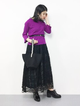 ハマアイさん（レディース・161cm）の春コーディネート