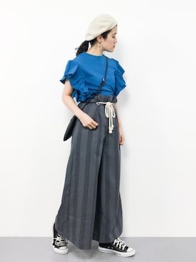 ハマアイさん（レディース・161cm）の春コーディネート