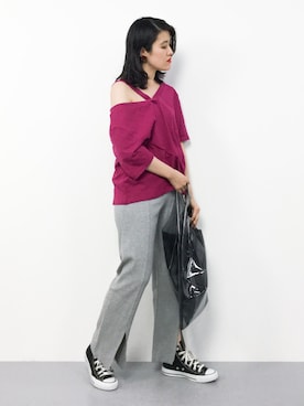 ハマアイさん(レディース・161cm)の春コーディネート