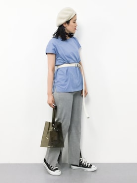 ハマアイさん（レディース・161cm）の春コーディネート