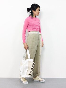 ハマアイさん（レディース・161cm）の春コーディネート