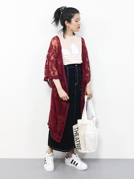 ハマアイさん（レディース・161cm）の春コーディネート