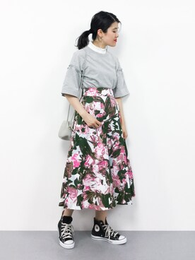 ハマアイさん(レディース・161cm)の春コーディネート