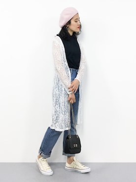 ハマアイさん（レディース・161cm）の春コーディネート