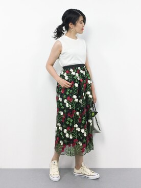 ハマアイさん（レディース・161cm）の夏コーディネート