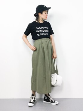 ハマアイさん（レディース・161cm）の夏コーディネート