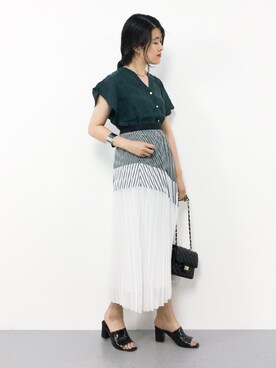ハマアイさん(レディース・161cm)の夏コーディネート