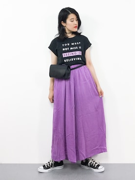 ハマアイさん（レディース・161cm）の夏コーディネート