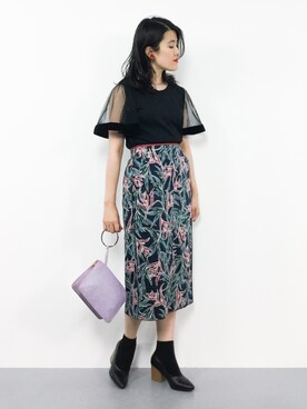 ハマアイさん（レディース・161cm）の夏コーディネート