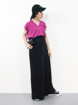 ハマアイさん（レディース・161cm）の夏コーディネート