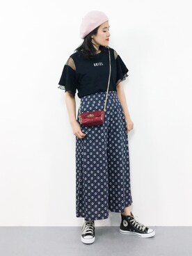 ハマアイさん（レディース・161cm）の夏コーディネート