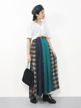 ハマアイさん（レディース・161cm）の夏コーディネート