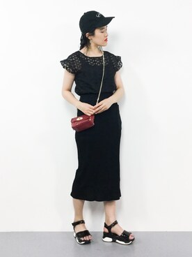 ハマアイさん（レディース・161cm）の夏コーディネート