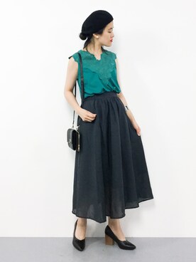 ハマアイさん（レディース・161cm）の夏コーディネート