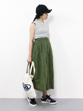 ハマアイさん（レディース・161cm）の夏コーディネート