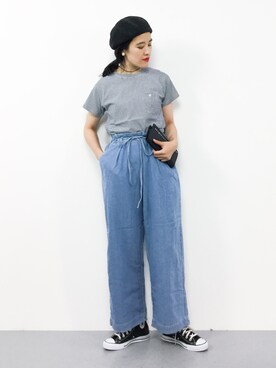 ハマアイさん（レディース・161cm）の夏コーディネート