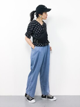 ハマアイさん（レディース・161cm）の夏コーディネート