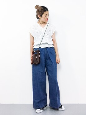 ハマアイさん（レディース・161cm）の夏コーディネート