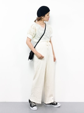 ハマアイさん（レディース・161cm）の夏コーディネート