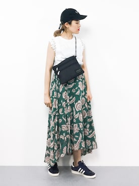 ハマアイさん（レディース・161cm）の夏コーディネート