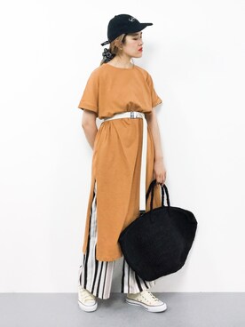 ハマアイさん（レディース・161cm）の夏コーディネート