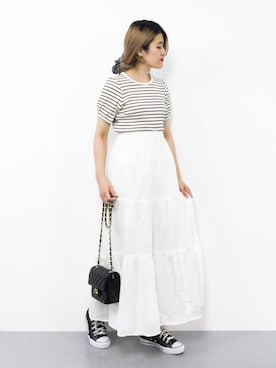 ハマアイさん（レディース・161cm）の夏コーディネート