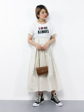 ハマアイさん（レディース・161cm）の夏コーディネート