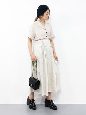 ハマアイさん（レディース・161cm）の夏コーディネート