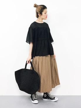 ハマアイさん（レディース・161cm）の夏コーディネート