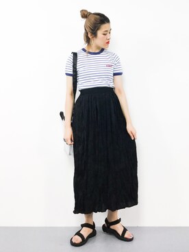 ハマアイさん（レディース・161cm）の夏コーディネート