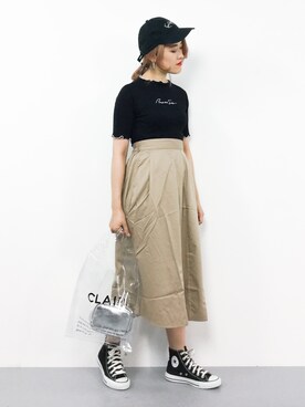 ハマアイさん（レディース・161cm）の夏コーディネート