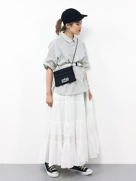 ハマアイさん（レディース・161cm）の夏コーディネート