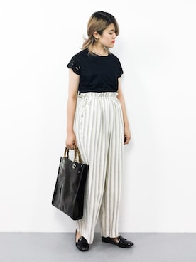 ハマアイさん（レディース・161cm）の夏コーディネート