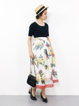 ハマアイさん（レディース・161cm）の夏コーディネート