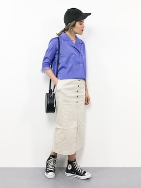 ハマアイさん（レディース・161cm）の夏コーディネート