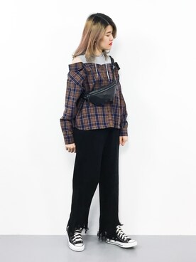 ハマアイさん（レディース・161cm）の秋コーディネート