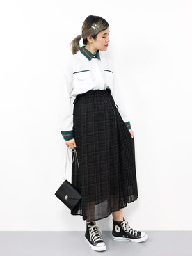 ハマアイさん（レディース・161cm）の秋コーディネート