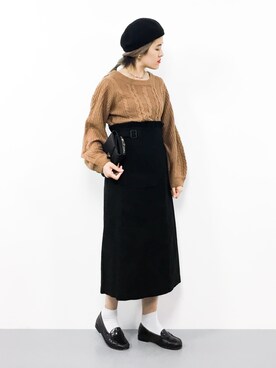 ハマアイさん（レディース・161cm）の秋コーディネート