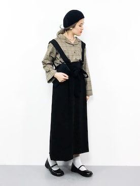 ハマアイさん（レディース・161cm）の秋コーディネート