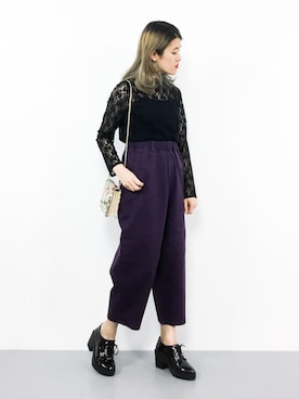 ハマアイさん（レディース・161cm）の秋コーディネート