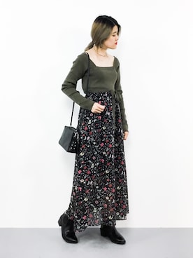 ハマアイさん（レディース・161cm）の秋コーディネート