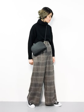 ハマアイさん（レディース・161cm）の秋コーディネート