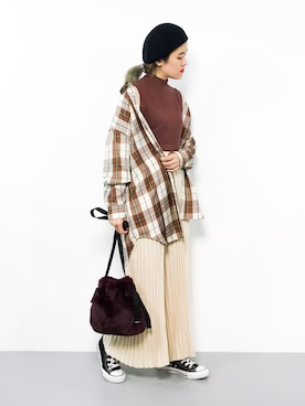 ハマアイさん（レディース・161cm）の秋コーディネート