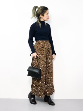 ハマアイさん（レディース・161cm）の秋コーディネート