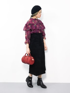 ハマアイさん（レディース・161cm）の秋コーディネート