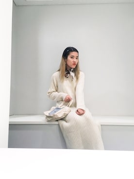 「平成最後のWEARISTAセンバツ」｜「アイテム（財布/小物）」を使った、ハマアイさん（レディース・161cm）の春コーディネート