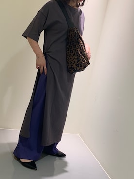 「RAW FUDGE（ローファッジ）のアイテム」を使った、marinaさん（レディース・165cm）の夏コーディネート